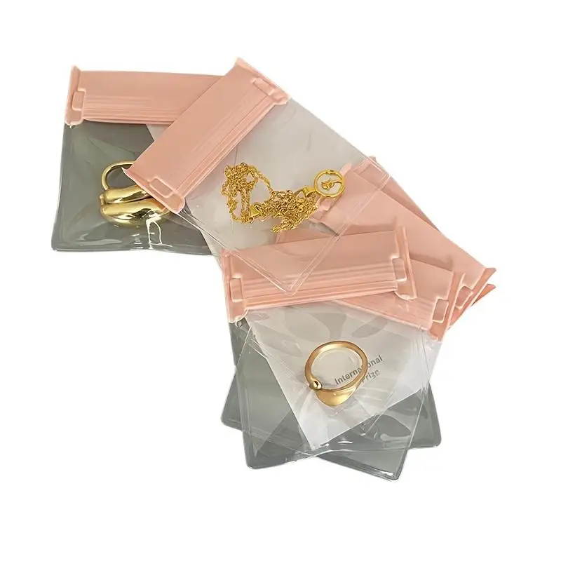 30 Stück selbstversiegelnde Schmuck-Aufbewahrungstaschen, antioxidative Aufbewahrungstaschen für Ringe, Halsketten, Armbänder, multifunktionale Tasche – Detail 9