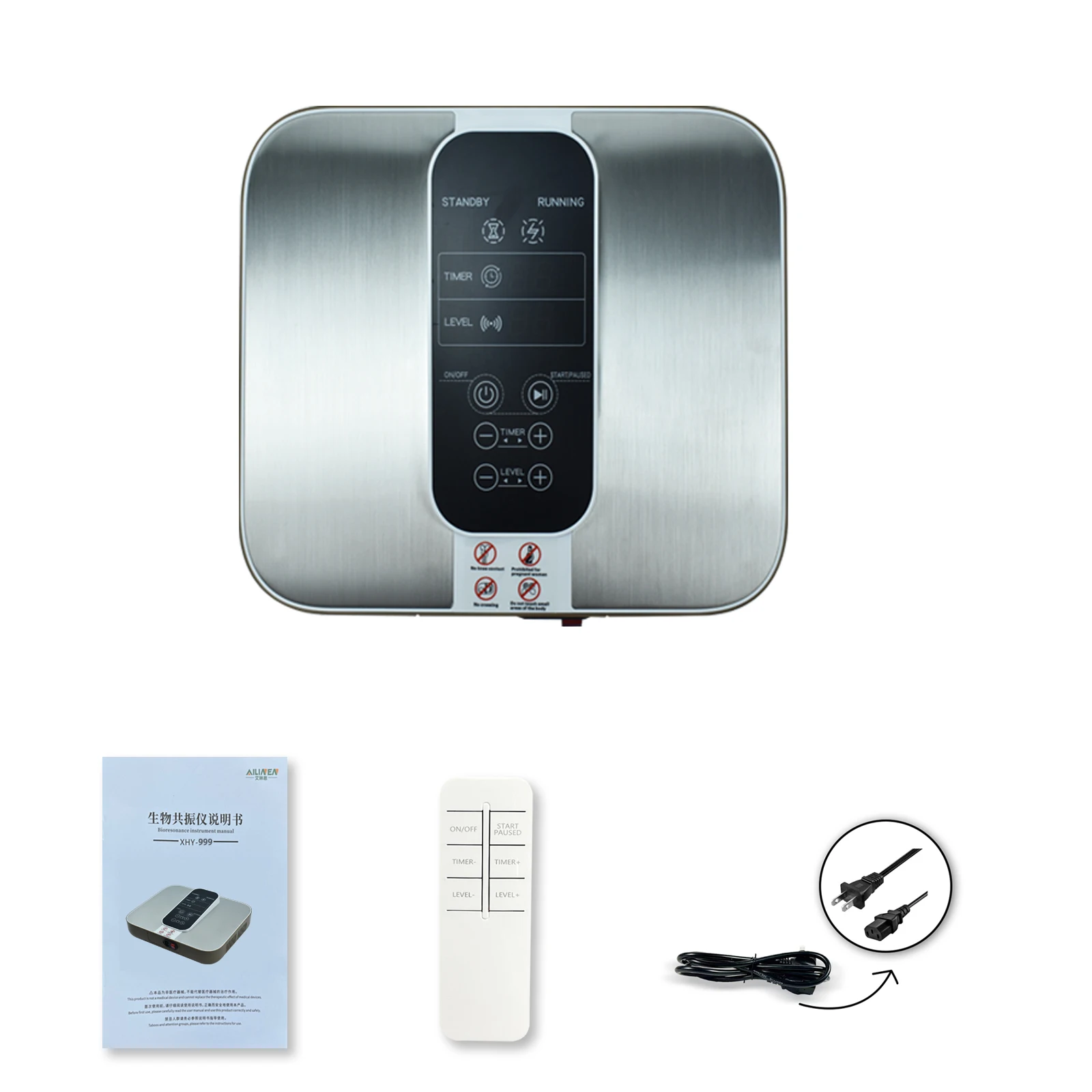 Terahertz Advanced Resonance Wave Therapy Foot Spa Device Biological resonance Magnetic Electric Massager For Full Body Health