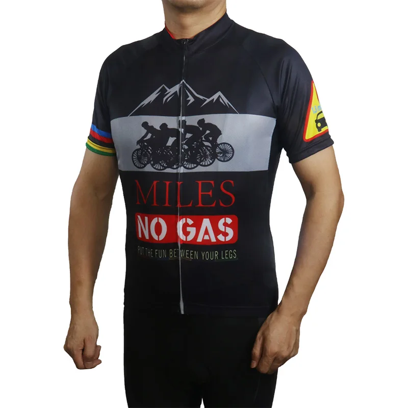 

Summer Men Black Bike Jersey Short Sleeve Wear Cycling Top Road MTB Shirt Motocross Antislip Jacket Clothes Out Sweater Sports