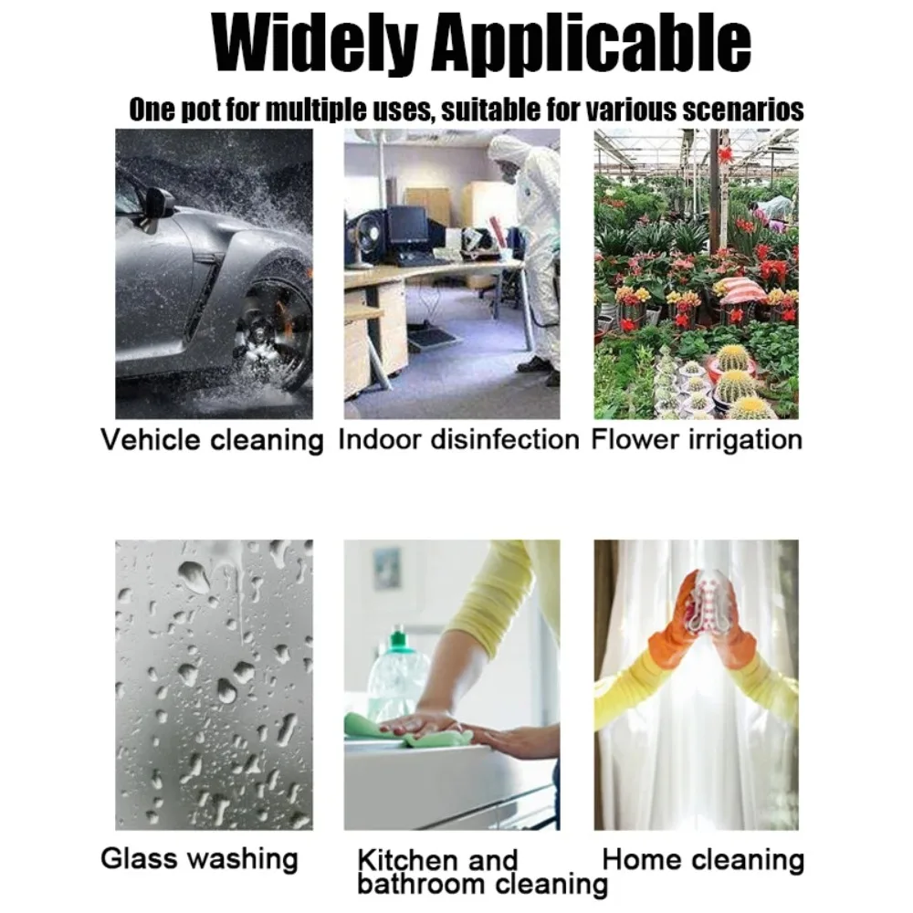 1.2L Car Wash Spray Bottle Wash Can Hand-held Car Wash Watering Car Home Gardening Air Pressure Sprayer Cleaning Tools image 3