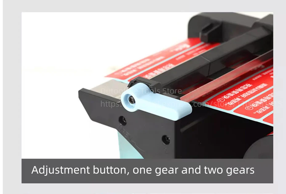 Auto Label Dispenser Device Fully Automatic Label Stripping Machine Label Printer Dispenser Sticker Separating Machine