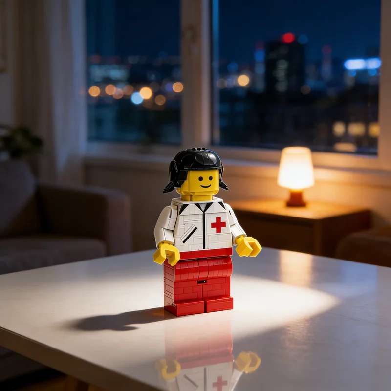 

Набор строительных блоков MOC «Город Докторов» (748 деталей), классическая модель, креативный подарок для самостоятельной сборки, декор для демонстрации, премиум-класс, для взрослых и детей, настольный набор