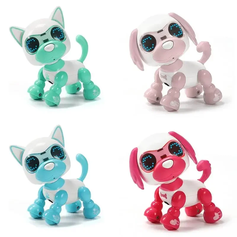 Intelligent Radish Robot Recording Dog Robotic Puppy Interactive Sensing Touch Electric Toy Birthday Gifts Present for Children