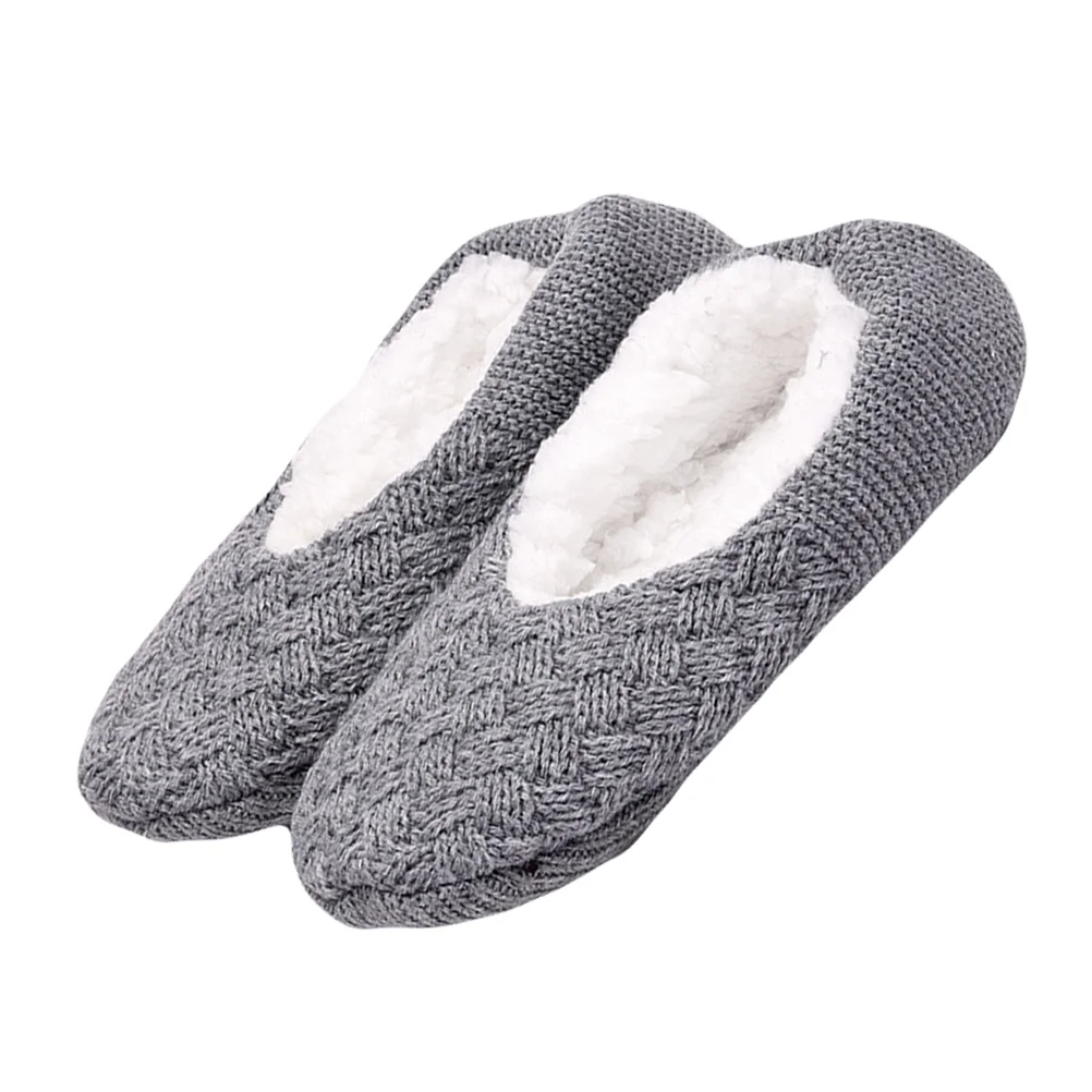 

Noppensocken Warm Fluffy Socks Adult Floor Winter House with Gripper Slippers for