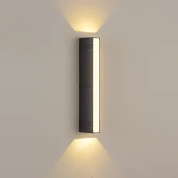 IP65 LED Wall Lamp Outdoor Waterproof Garden Lighting Aluminum AC86-265 Indoor Bedroom Living Room Stairs Wall Light