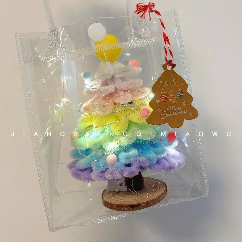 

Advanced Creative Handmade Twisted Bar Christmas Tree Save Space Unique Trendy Luxury Cute Decorative Table With Christmas Tree