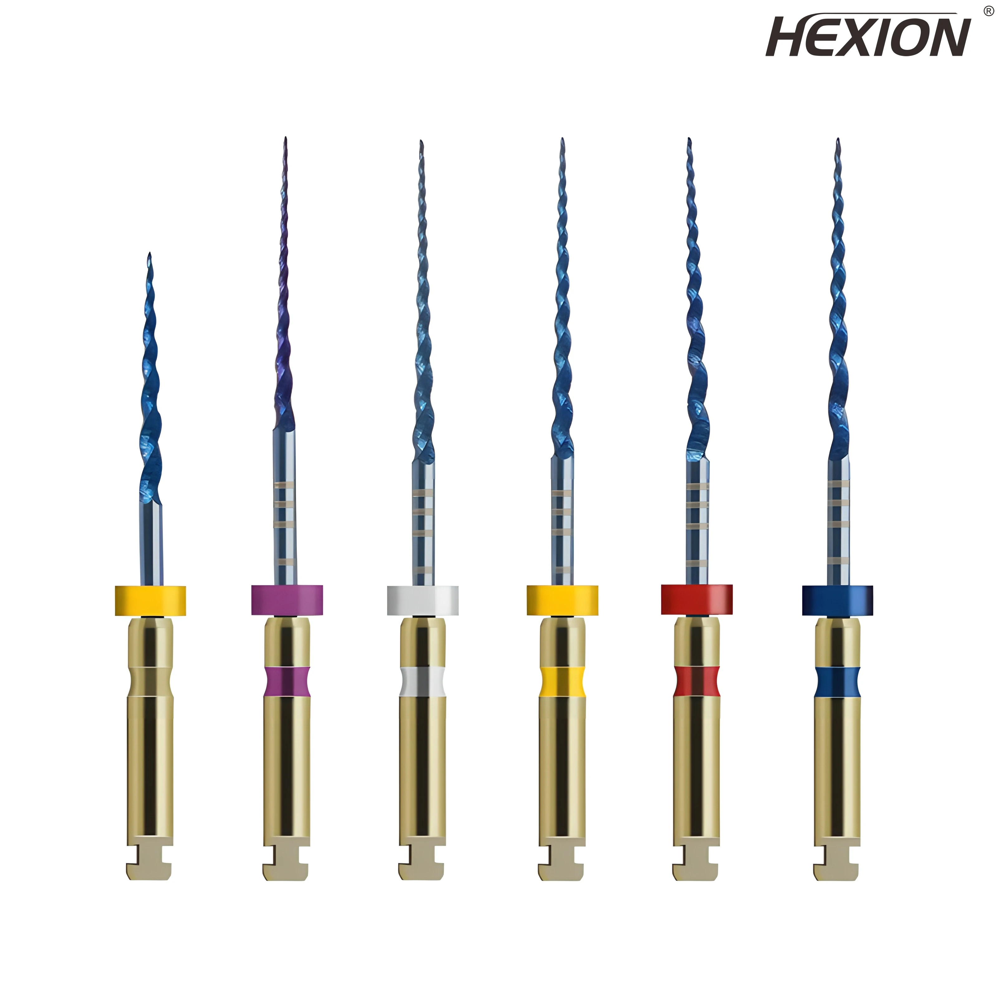 

NiTi Rotary Root Canal Files Endodontic Files Dental Endo Files NiTi Dental Instruments S1 S2 F1 F2 F3 25mm Anti-fatigue High F