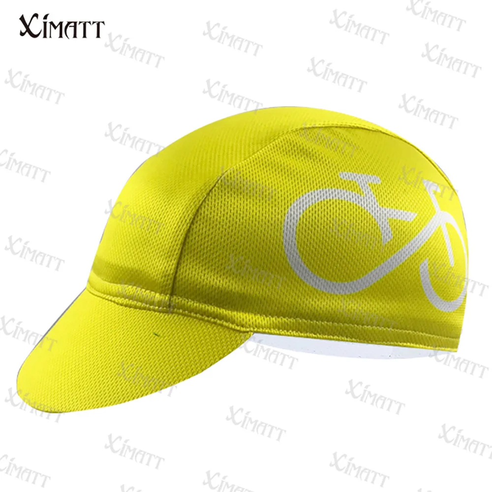 XIMATT New Polyester Cycling Caps Bicycle Mountain Bike Sports Hats Sweat-Wicking Quick-Drying Shade Breathable Bouncy Portable