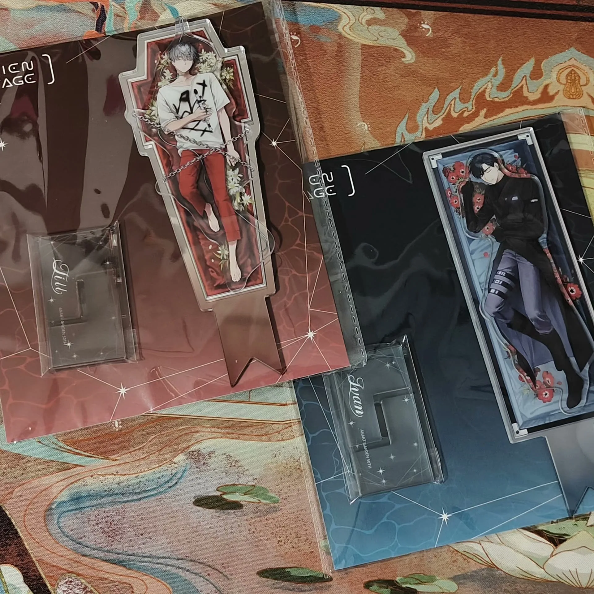 

2025 New In Stock Alien Stage Luka Hyuna IVAN & TILL Sua Mizi X-type acrylic Stand San yue shou Official Stand