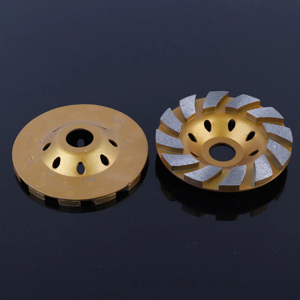 

2Pcs Diamond Grinding Disc Single Row Segmented Concrete Grinding Polishing Tool for Angle Grinder and Surface