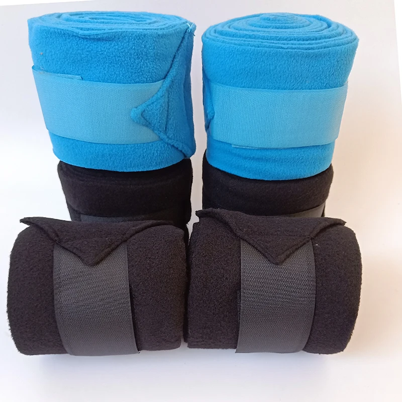 تم تجهيز الخيول بطراق الحصان وطماق الحصان وطماق الحصان وواقي المعصم وطماق العوائق وأشرطة الحصان #6