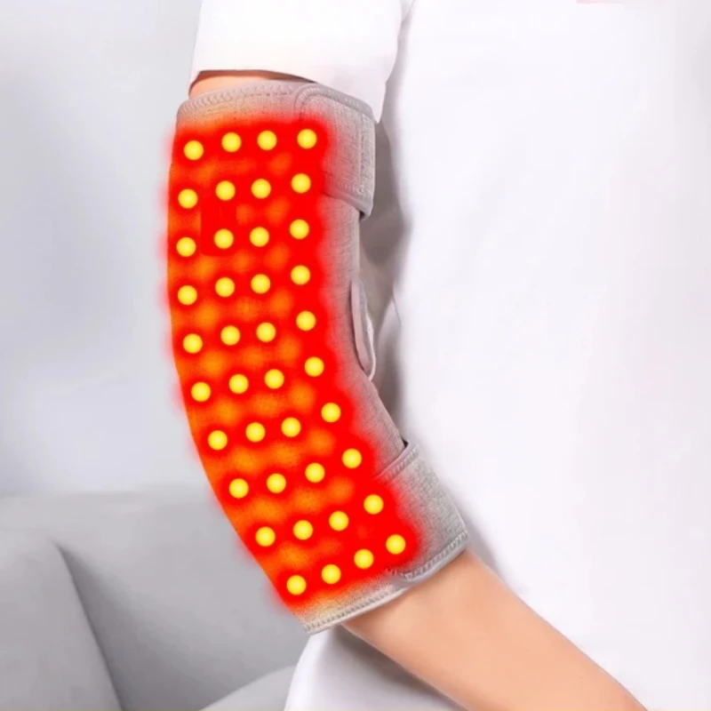 Red Light Electric Heated Elbow Massager -3-Level Adjustment -Muscle Relax & Joint Comfort - Elbow Care for Fitness Fans Seniors