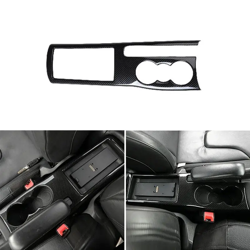 Left Hand DRIVE Interior Accessories For Audi TT 2008-2014 Car Styling ABS Water Cup Holder Frame Trim Decoration
