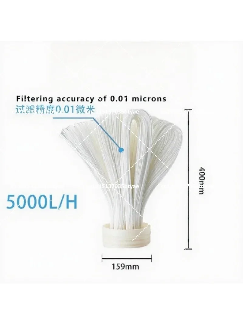 Replacement 304 Stainless Steel PVC Ultrafiltration Water Filter Cartridge UF Membrane Purifier Accessories
