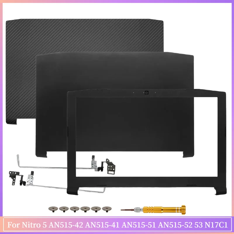 

Новинка для Nitro 5 AN515-42 AN515-41 AN515-51 AN515-52 53 N17C1 Задняя крышка ЖК-дисплея AP211000700/передняя панель ЖК-дисплея/петля