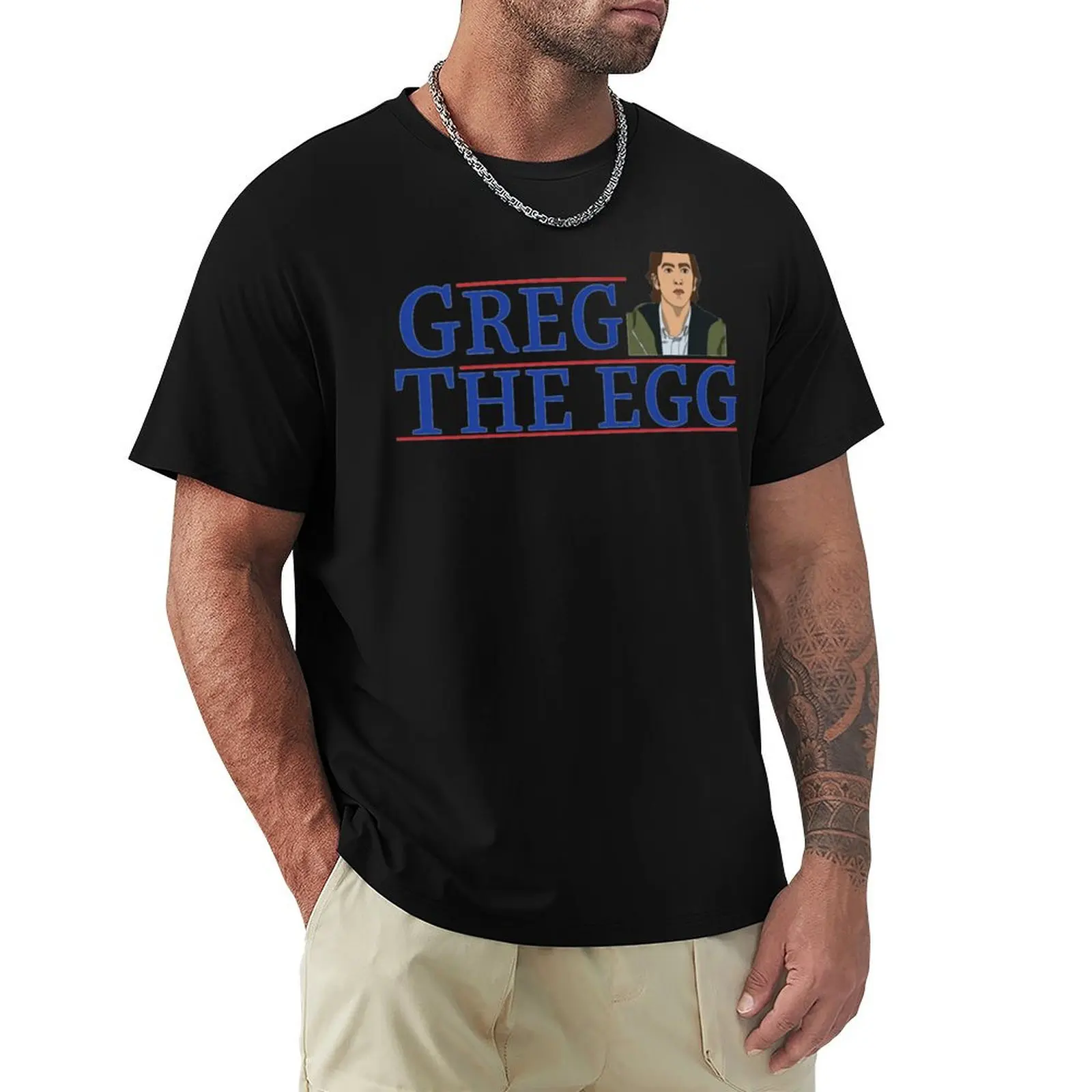 Greg the Egg Reagan Bush - Cousin Greg Hirsch - Succession T-Shirt Regular Fit Plain Tee Shirt