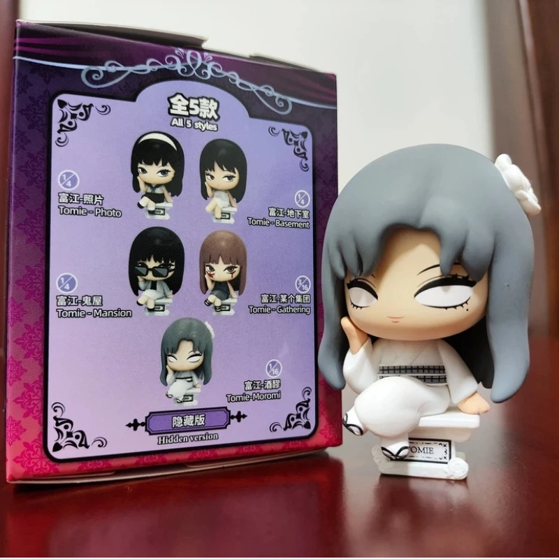 

In Stock Nullset Original Junji Ito Tomie Series Maniac Blind Box Anime Figure PVC Model Trendy Ornament Toy Birthday Gift
