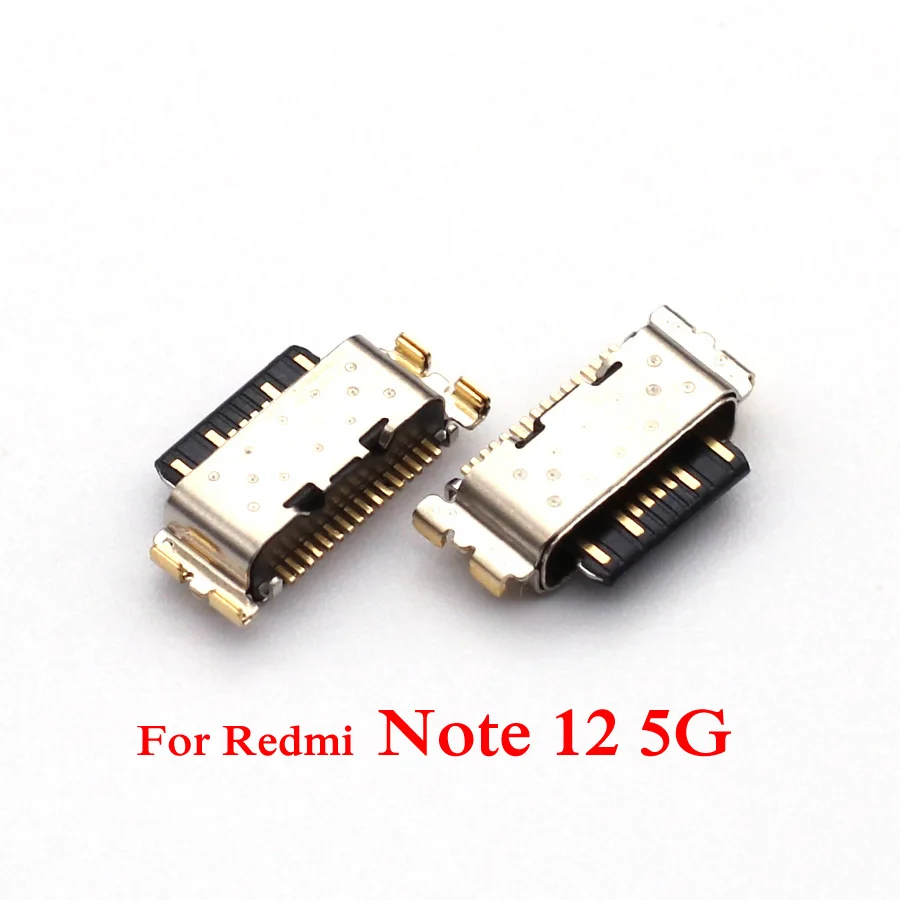 10 قطعة ل Xiaomi Redmi ملاحظة 12s 13 برو زائد 4G 5G 9 9s 10 10s 11 11s 12 USB جاك شحن المقبس شاحن ميناء موصل هيكلي