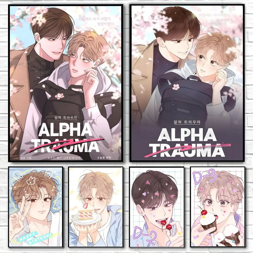 Manhwa Alpha Trauma Poster Poster High Quality Wall Art for Home Office Bedroom Living Room Perfect