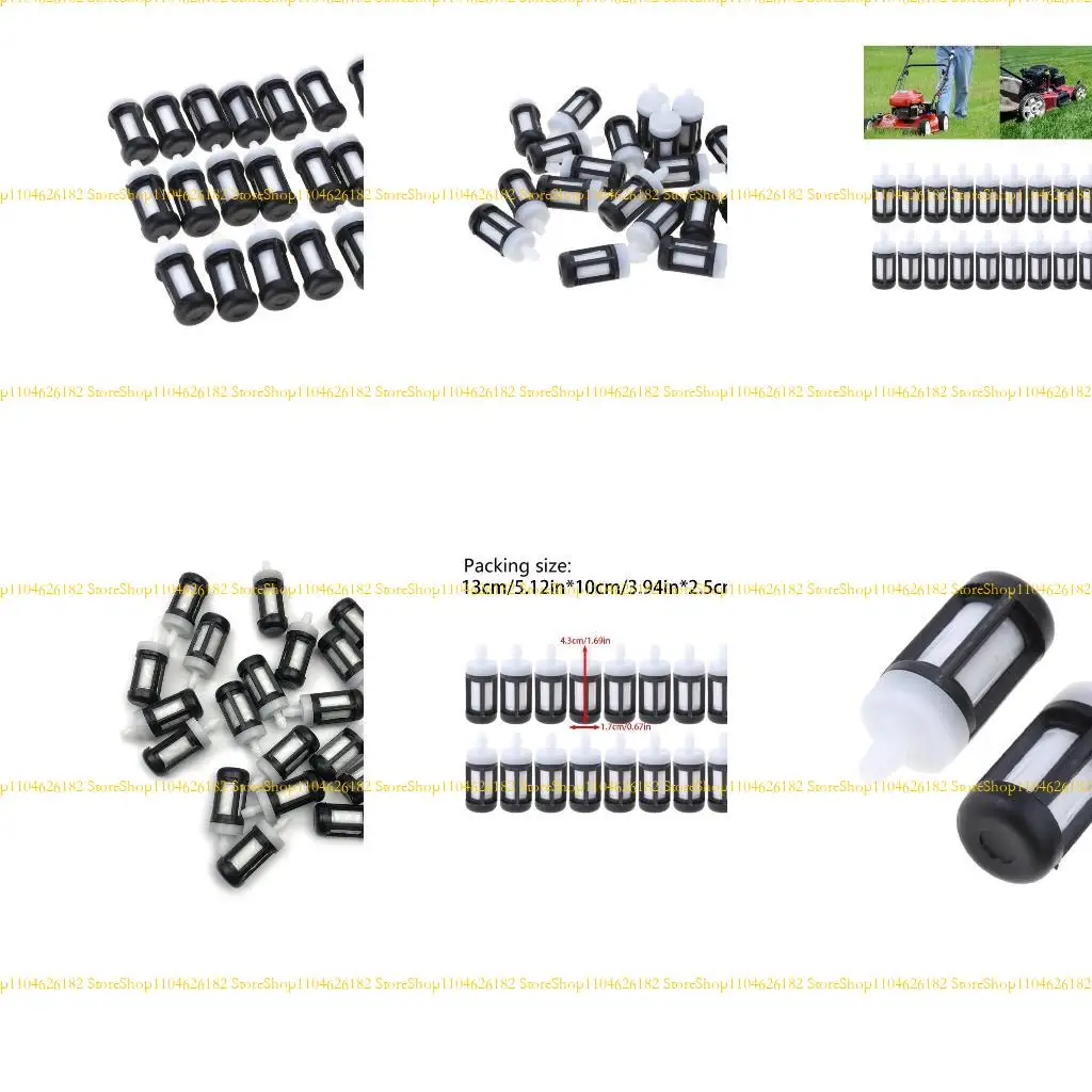 

Q2Q4 20pcs Filter for FS45 FS46 FS55R FS55R FS86 FS90R FS100 Chainsaw Trimmer
