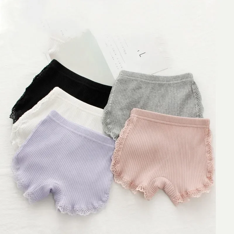 Hot Cotton Girls Short Safety Pants Top Quality Kids Pants Underwear Children Summer Cute Shorts Underpants for 3-11 Years Old