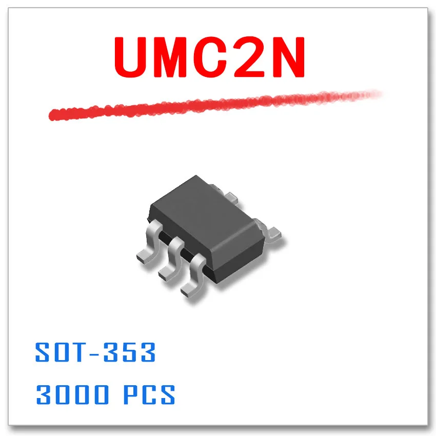 

SMD UMC2N SOT353 3000PCS NPN PNP Dual DTA124E add DTC124E