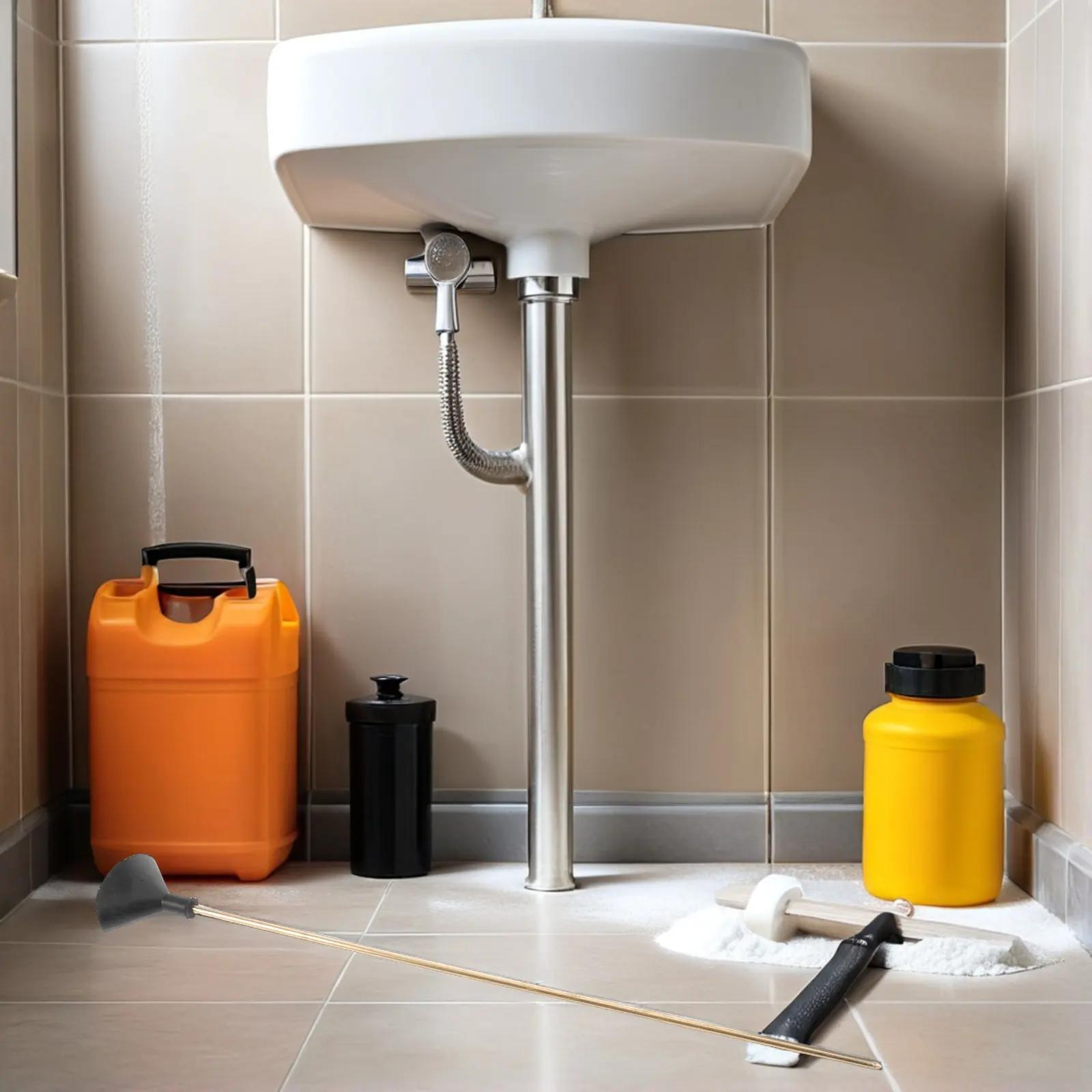 Mechanical Leak Detection Tool Acoustic Leak 50Cm Underground Pipe Water Leakage Plumbing Tool