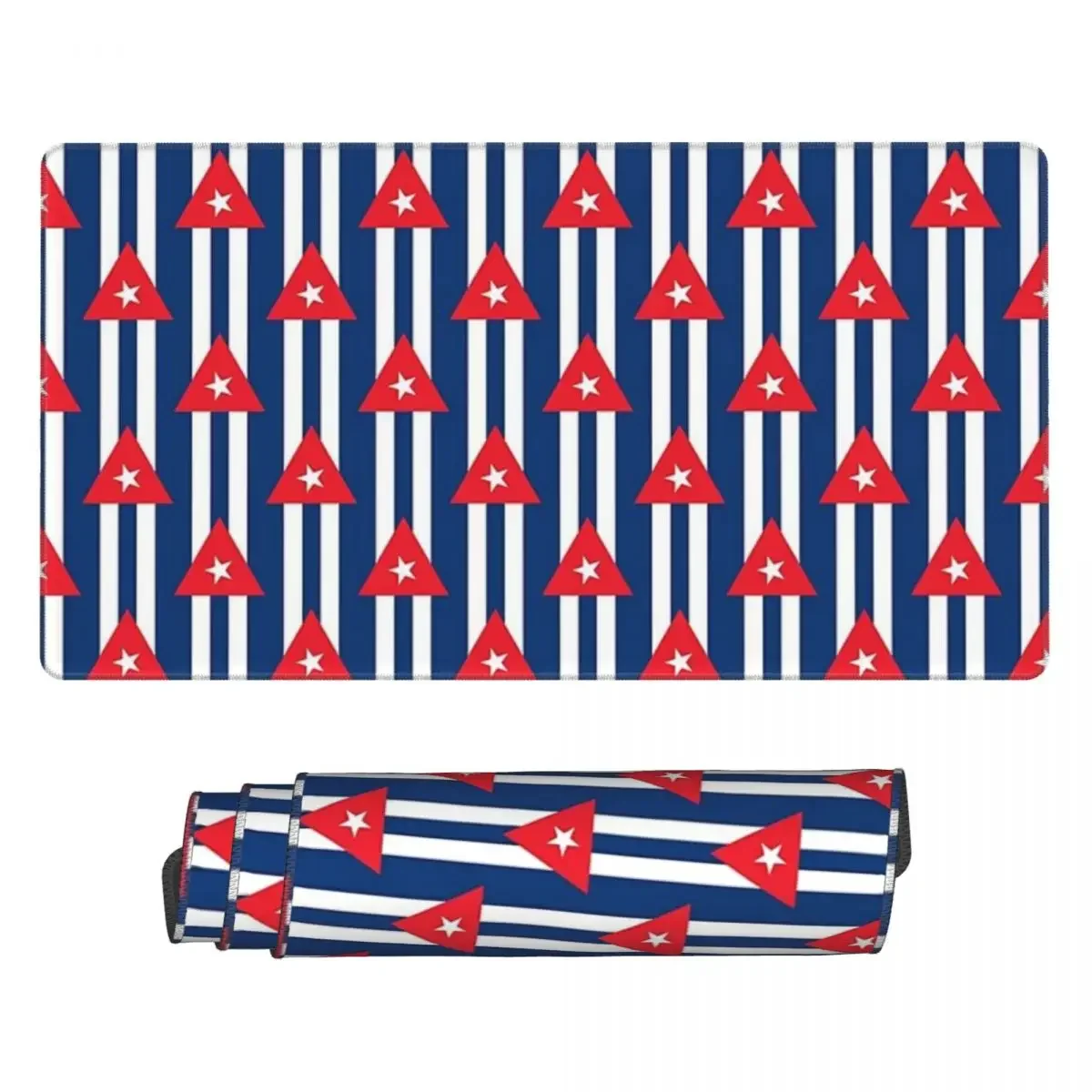 Large Mouse Pad Cuba Cuban National Flag Gamer PC Laptop Mats Keyboard Carpet Computer Gaming Office Accessories Desk Mat