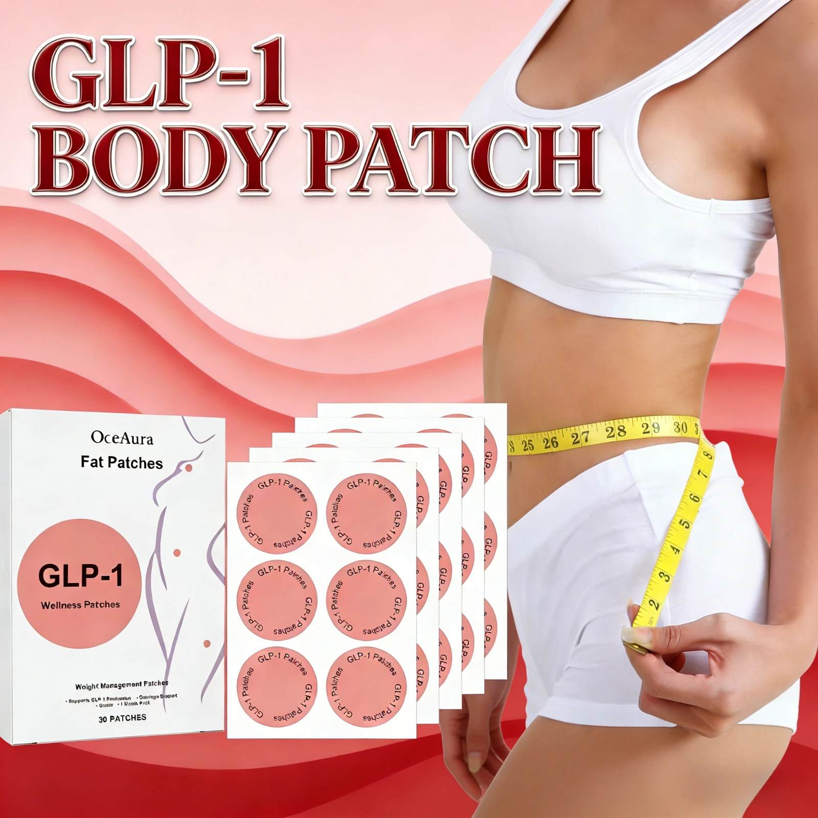 Body Care Patches Sculpting Control Formula Firming Skin Tightening Treatment Body Shape Control Patch Daily Wellness