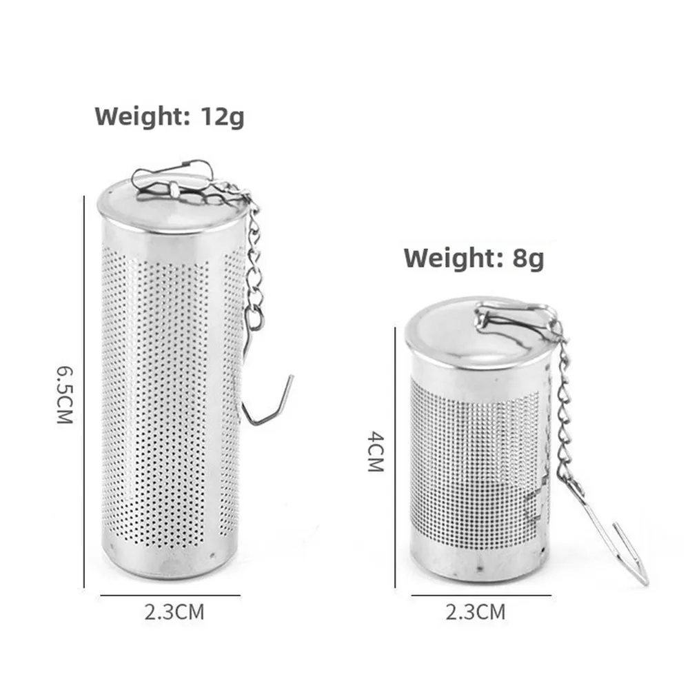 2pcs Stainless Steel Tea Infuser Ball Strainer for Loose Leaf Tea Brewing with Fine Mesh Filter and Reusable Design
