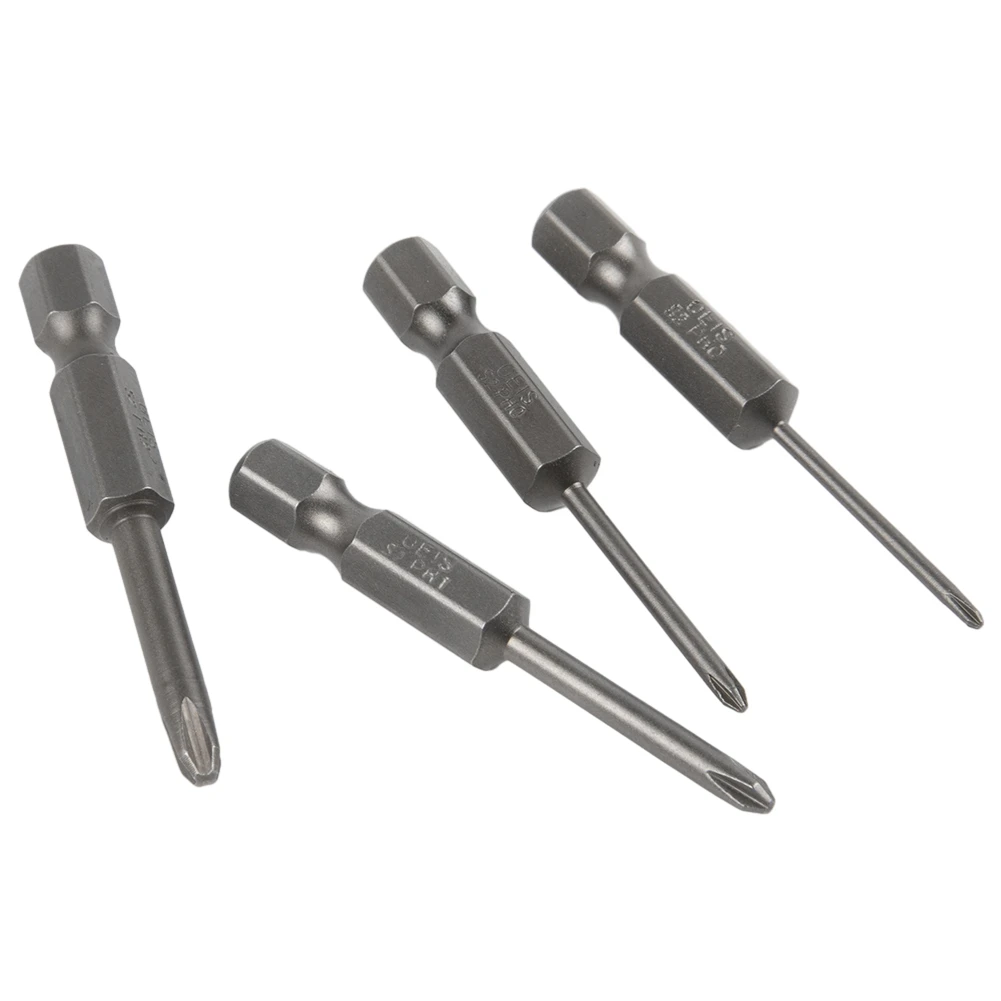 Solid High Quality Screwdriver Bits 1/4 Hex Shank PH2 Precision 4Pcs/set 50mm Alloy Steel Cross Electric Drills