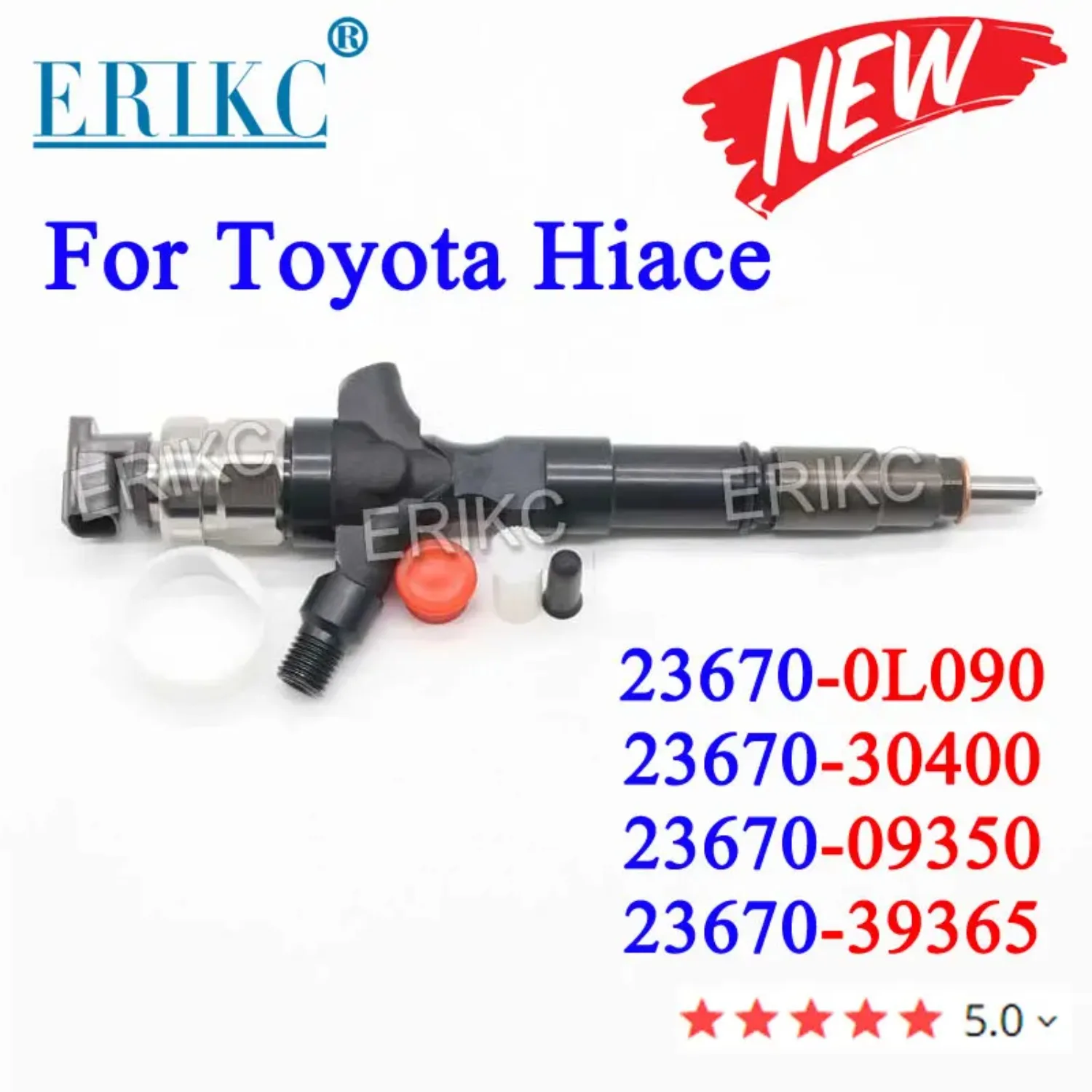 23670-39365 New Injector Nozzle 23670-30400 23670-09350 23670-0L090 for Toyota Hilux 2.5 D /3.0d 2010 2KD/1KD-FTVEuro 4