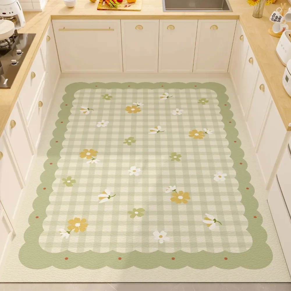 European-style Warm Dopamine-colored Carpets Can Be Fully Covered in The Home Kitchen The Bathroom Door and Bedside Rugs