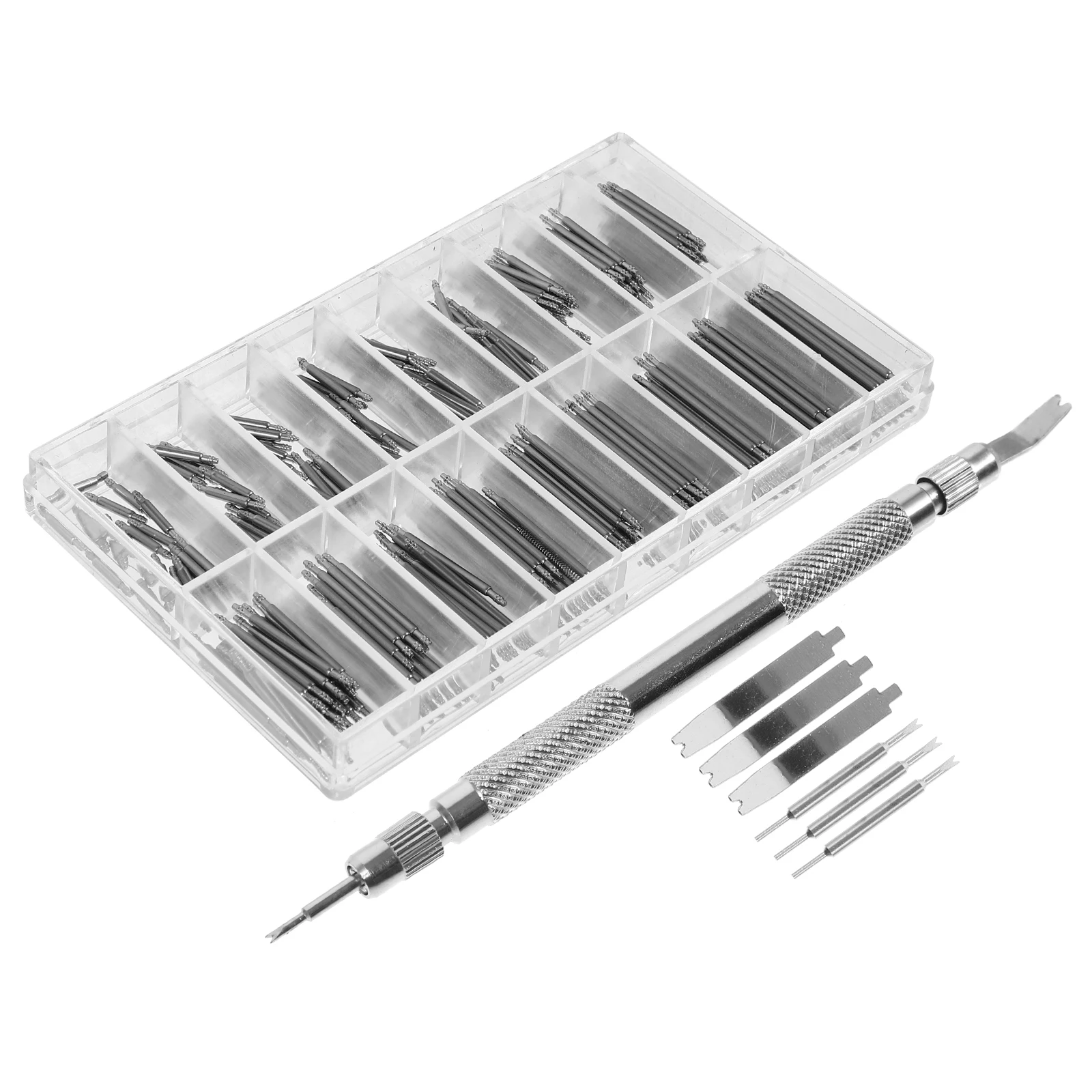 

368 Pieces Repair Tools Kit Stainless Repairing Tool Steel Watchb Link Removal Tools Strap Link Remover Professional