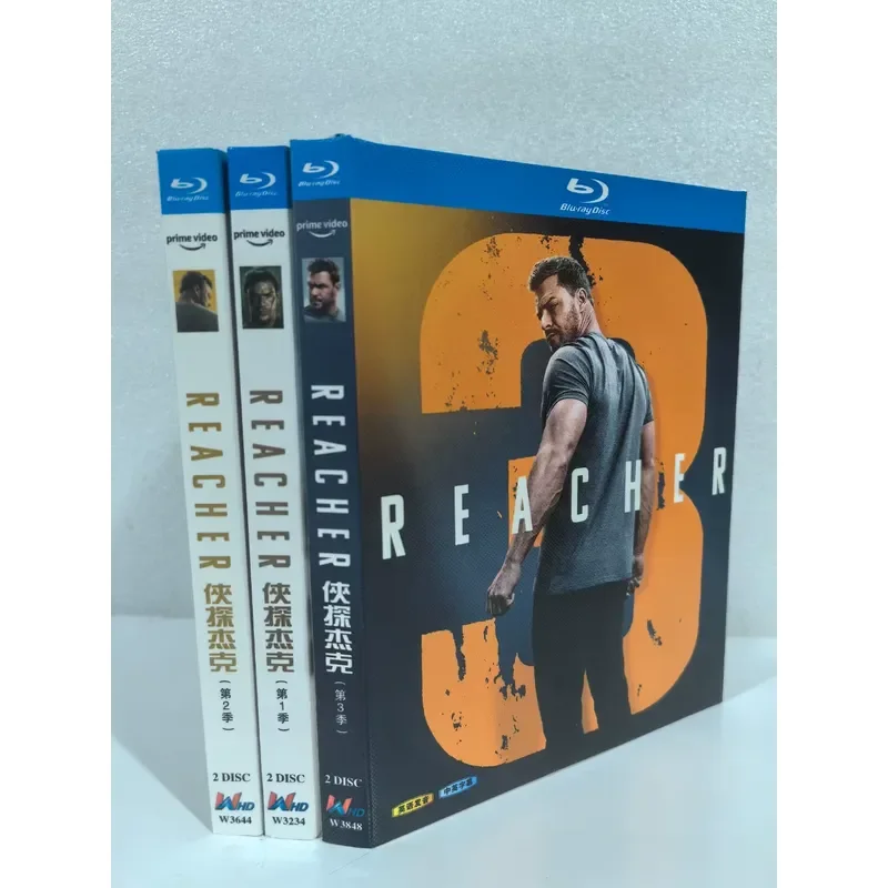Jack Detective Season 1 2 3 Complete Blu-ray Disc Set Full Collection Two Disc Pack