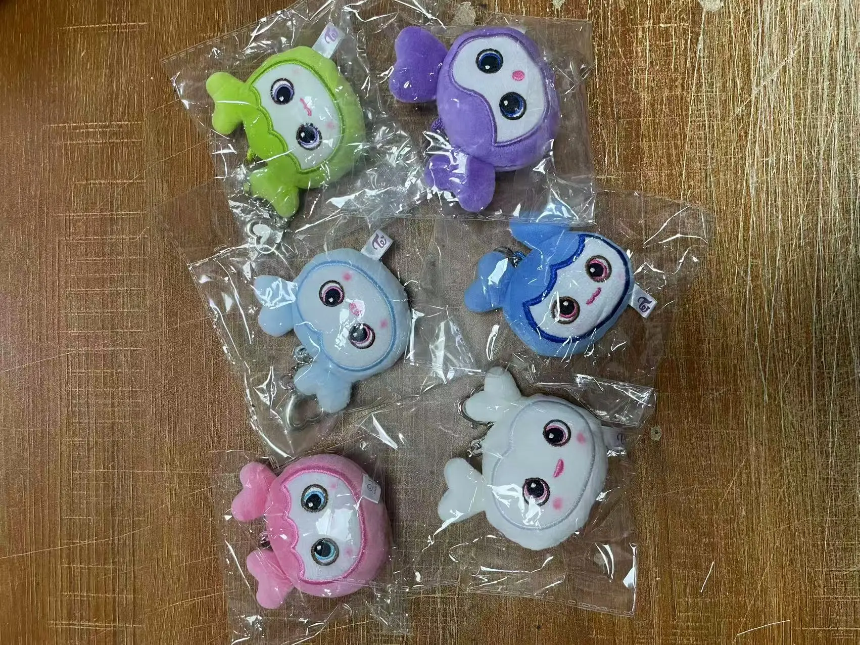NEW Big Head Doll Pendant Plush Doll Keychain Pendant Cartoon Cute Style Doll School Bag Decoration Small Pendant Gift