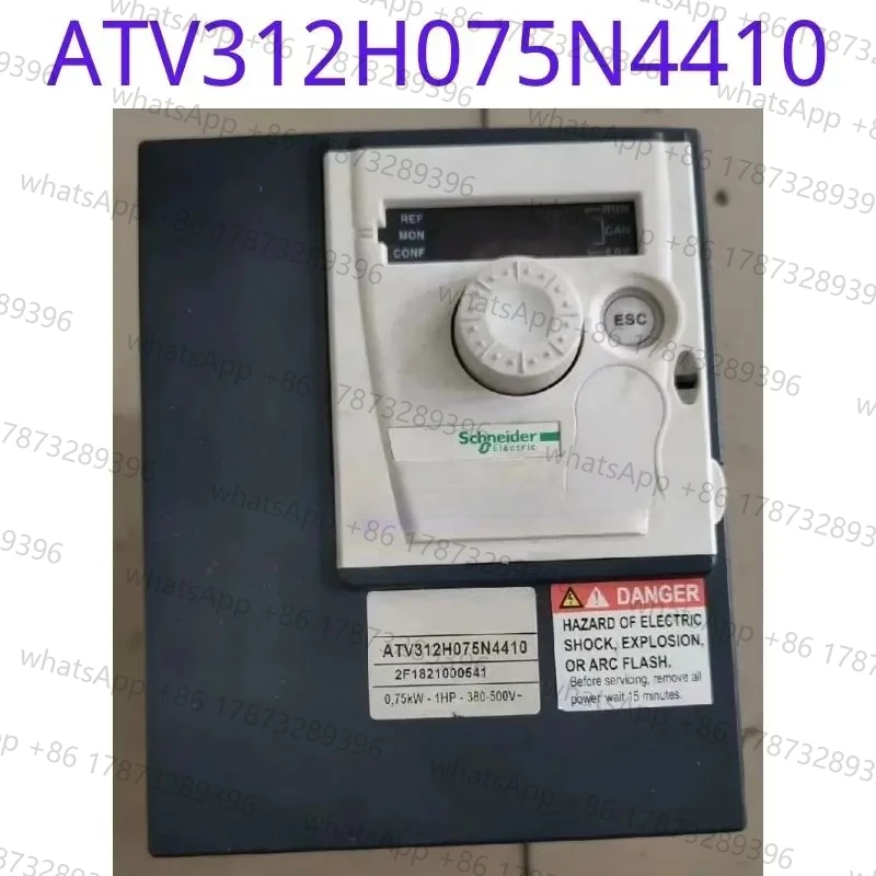 

Used frequency converter ATV312H075N4410 0.75KW 380V functional test intact