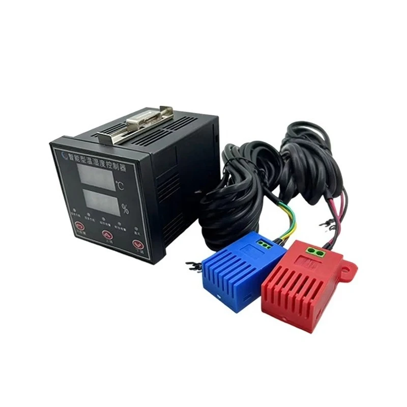 ZC-ZWS-68-1W1S Smart Temperature Humidity Controller Cabinet Wire Break Monitor