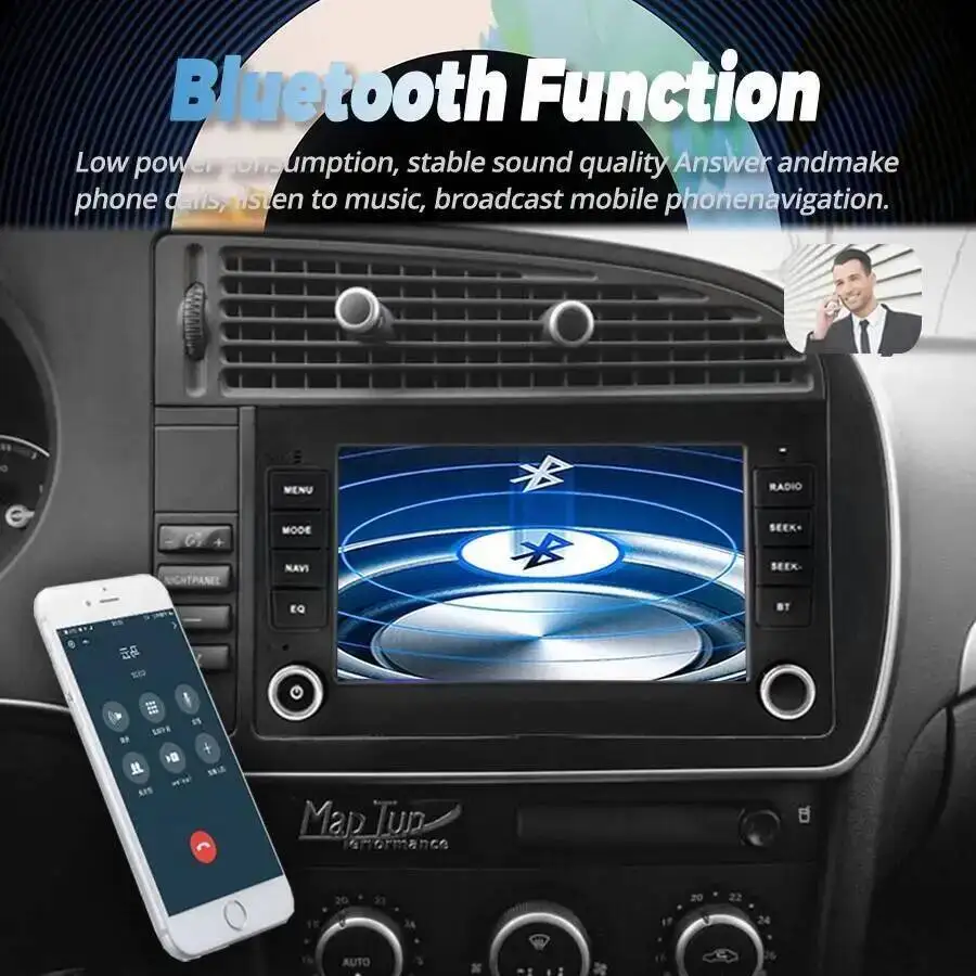 Wireless BT CarPlay Android 15 Screen For SAAB 9-3 93 2005 - 2008 Navirider DSPNavi Built-in 360 Car Radio Stereo GPS WIFI 4G