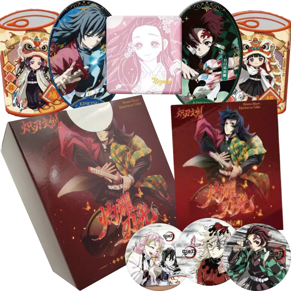 

Popular Anime Demon Slayer Brooch Accessories for Backpack High Quality Character Style Theme Exquisite Badge Kids Hobbies Gifts