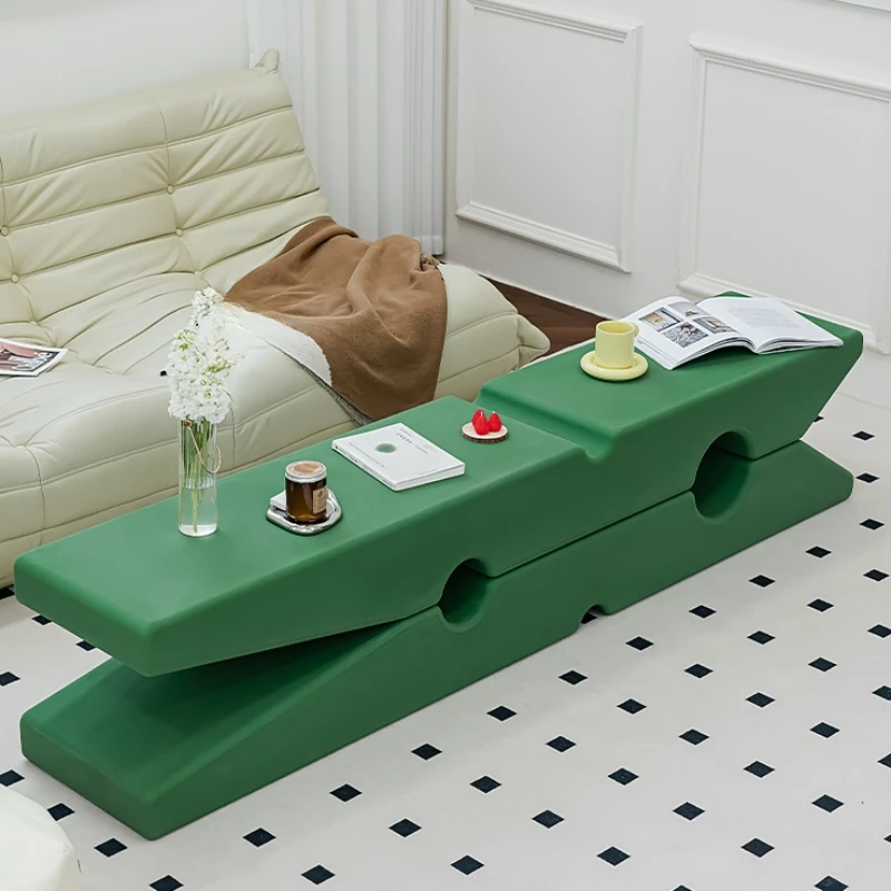 

Plastic low stool, small household living room clip, long bench, creative entrance foyer, shoe changing stool