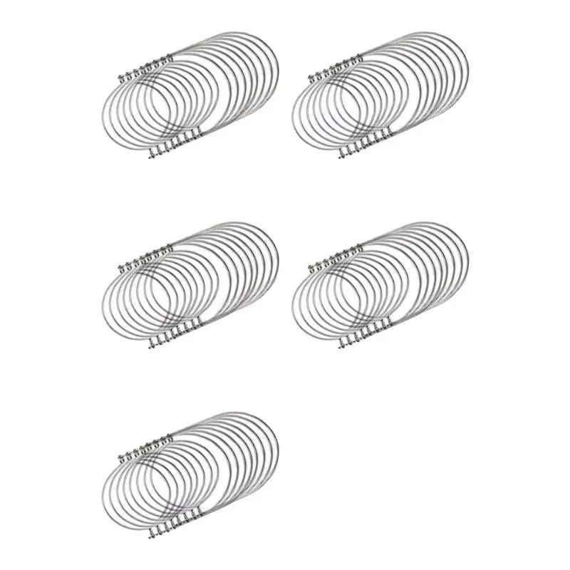 KYCOR-40X Stainless Steel Wire Handles (Handle-Ease), Mason Jar Hangers And Hooks For Regular Mouth, Silver(Not Included Jars)