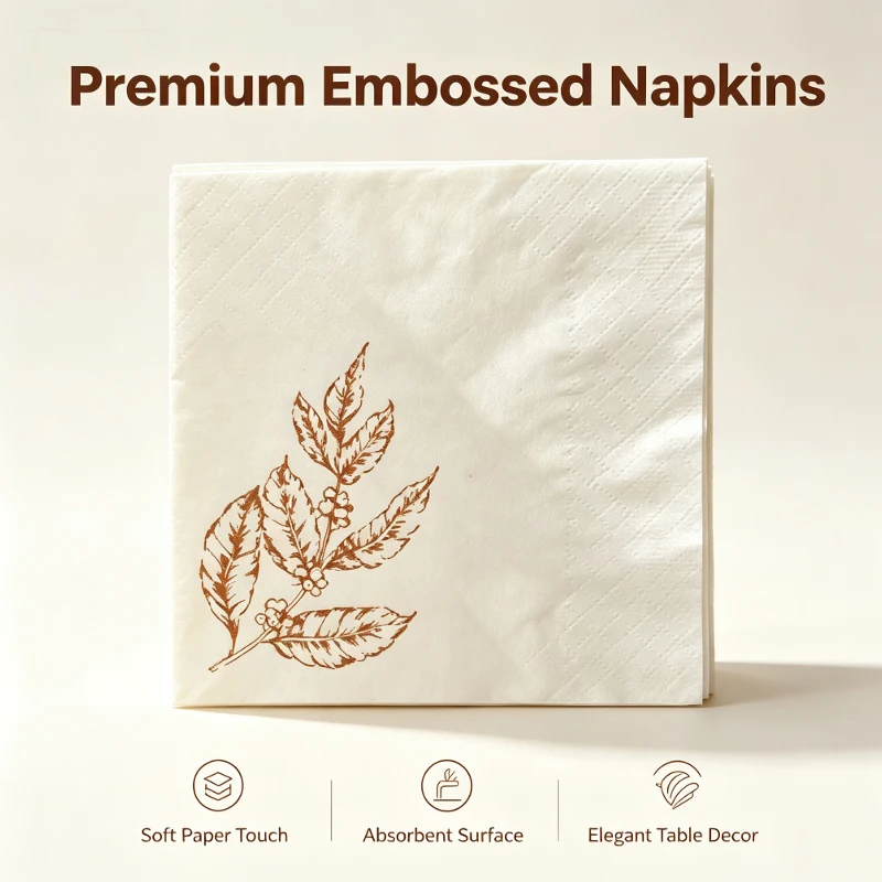 

Customized Logo Disposable Napkins For Restaurants, Kitchens, Families, Takeout Toilet Paper