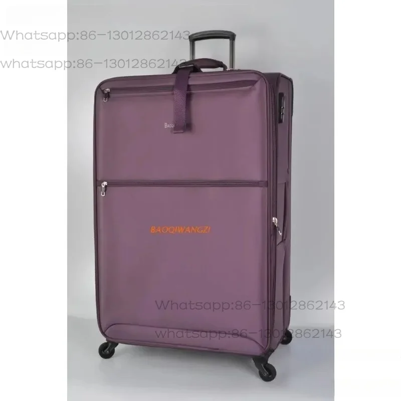 

2026Extra Large Trolley Case,30 Inch Travel Bag with Universal Wheels,36 Inch Oversized Checked Fabric Luggage Box, 32 Inch