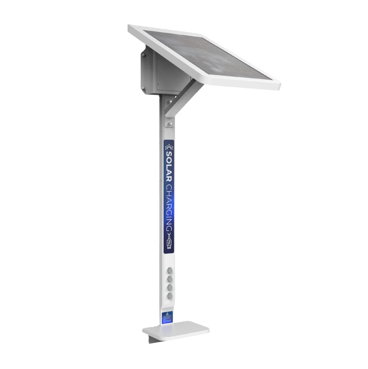 Easy to Install  SUN Solar Power Bank Station Wall Mounted Outdoor Mobile Phone Charging Kiosk Waterproof Power Station