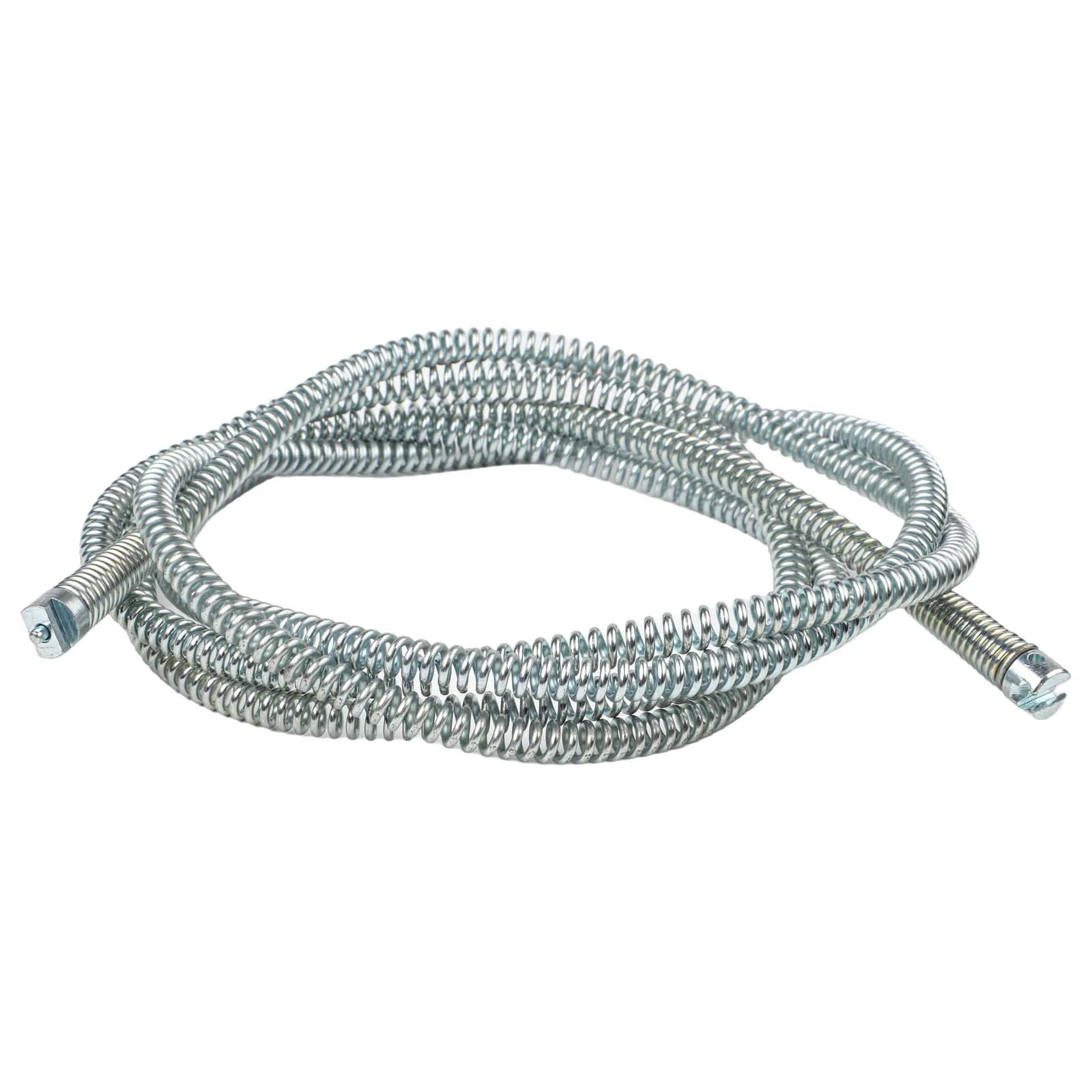 

Efficient Pipe Unclogging Tool Spiral Cleaner for Electric Machines with Construction and Interchangeable Heads