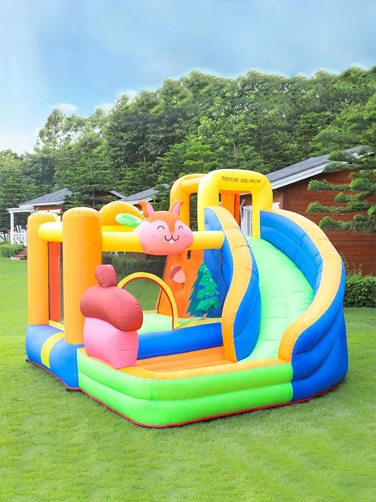 Inflatable Castle Indoor Small Household Children Trampoline Slide Trampoline