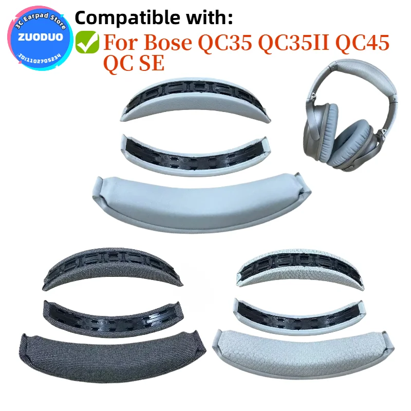 

Replacement Headband Cover for Bose QC35 QC35II QC45 QC SE Headphones Head band Headpad