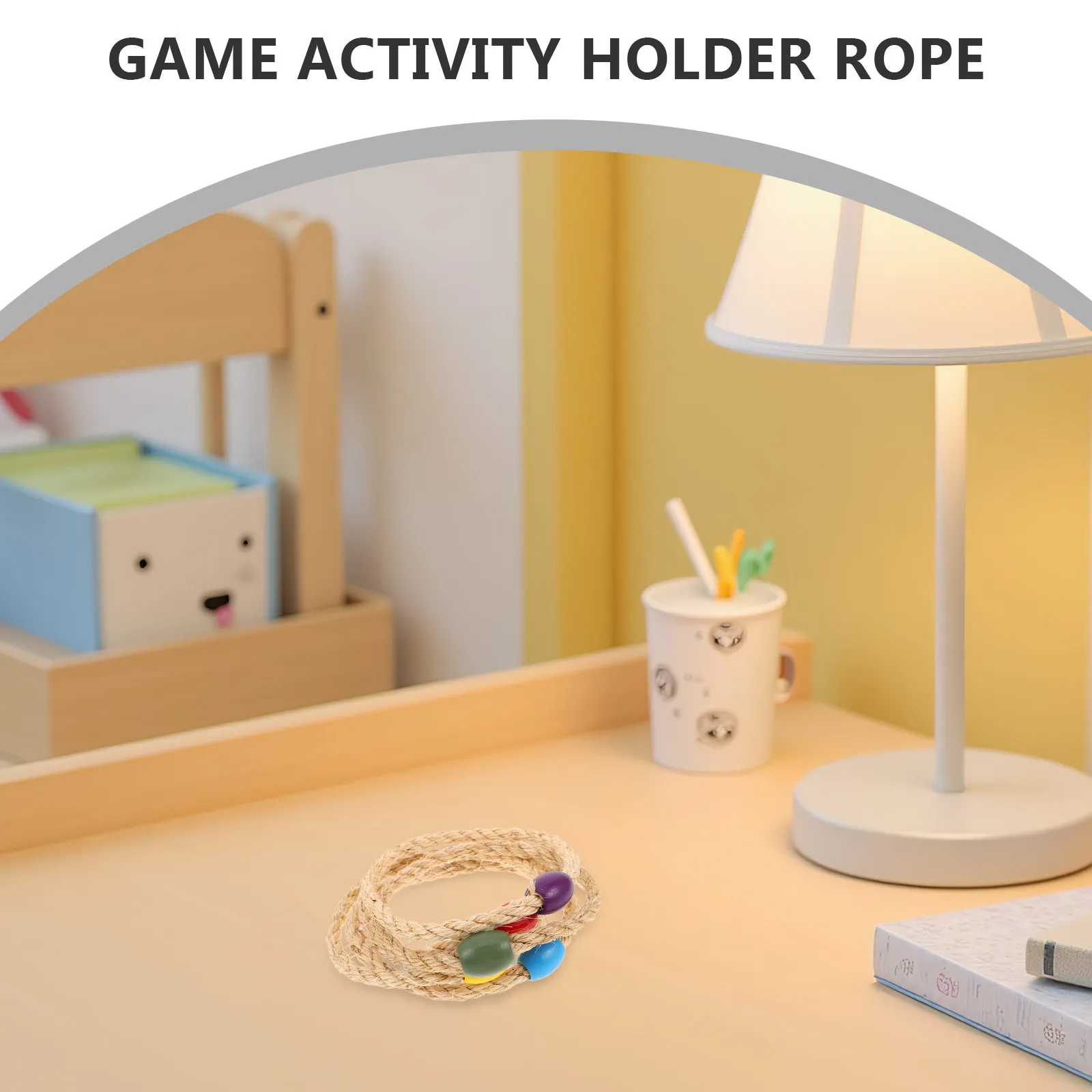 

10Pcs Rope Toss Rings Outdoor Throwing Game for Kids Adults Camping Party Yard Games Hand Eye Coordination Activity