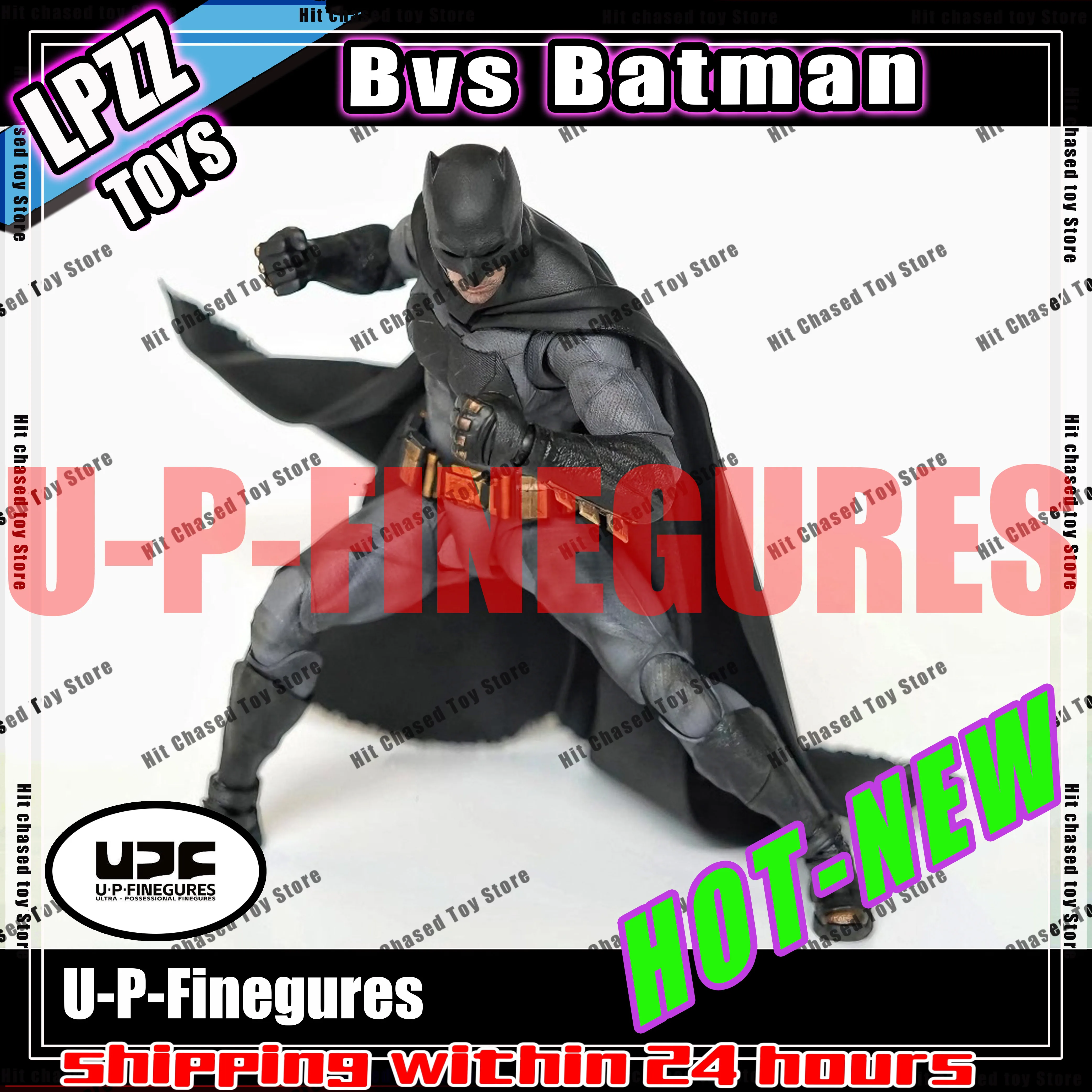 

New 1/12 U-P-Finegures LPZZ Bvs Batman DC Ben Affleck Batman Action Figure Figurine Model Statue PVC figures Kid Gifts Toys